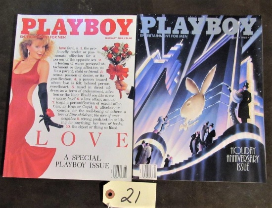 Playboy Jan 88, Feb 89