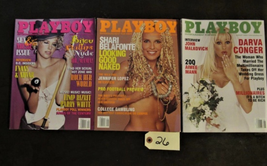 Playboy Aug, Sep, Apr 00