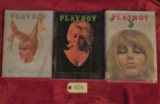 Playboy Sep, Oct 65, Dec 69