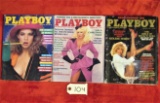 Playboy Jan 85 (Goldie Hawn), Dec 84 (Suzanne Summers), Nov 85