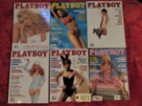 Playboy Sep, Oct 92, Apr, May July, Sep 93