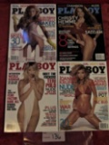 Playboy Feb, Apr, May, June 05