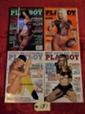 Playboy June, Aug, Sep, Oct 05