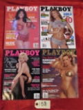 Playboy June, July, Oct, Nov 99