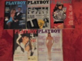 Playboy June, July, Aug, Sep, Oct, 79