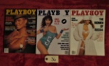 Playboy Feb, Apr, May 90