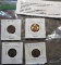 4 Non Standard Lincoln Cents