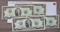 (4) 1976 $2 Federal Reserve Notes