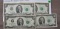 (4) 1976 $2 Federal Reserve Notes