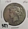 1928 Peace Dollar