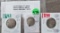 3 Liberty Nickels