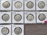 (10) Kennedy Half Dollar