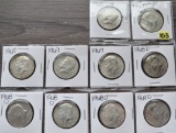 (10) Kennedy Half Dollar