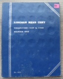Lincoln Head Cent Book 1909-1940 Number 1