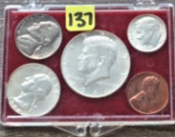 1964 5 Piece Proof Set