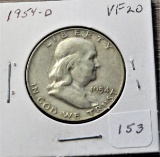 1954-D Franklin Half