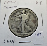 1917-S Walking Liberty Half