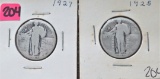 1927, 1925 Standing Quarters