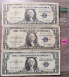 3 Silver Certificates