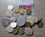 (25) Foreign Coins