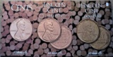 3 Albums of Lincoln Cents (partially complete)