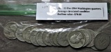 15 Pre 1964 Washington Quarters