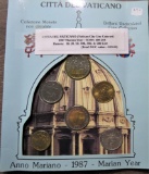 6 Coin Vatican City Unc Set