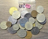 (25) Foreign Coins
