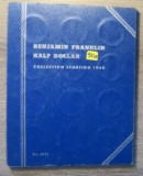 Starting 1948 Benjamin Franklin Half Dollar Book
