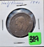 1941 Half Cent