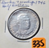 1946 Booker T Washington Half Dollar