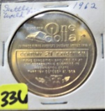 1962 Seattle World One Dollar