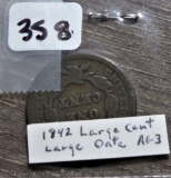 1842 Large Cent