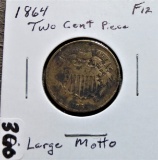 1864 2 Cent Piece