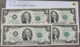 (4) 1976 $2 Federal Reserve Notes