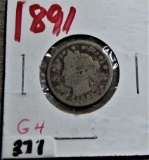 1891 Liberty V Nickel