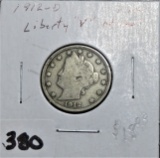 1912-D Liberty V Nickel