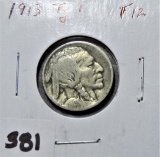 1913 (type 1) Buffalo Nickel