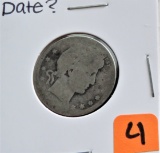 Barber Quarter Dollar - Cant Read Date