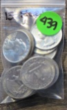 13 Silver Washington Quarters