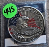 September 11, 2001 Memorial Coin