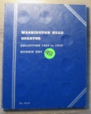 1932-1945 Washington Head Quarter Book