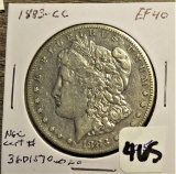 1883-CC Morgan Dollar