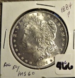 1884 Morgan Dollar