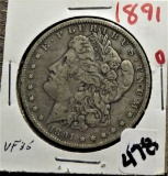 1891-O Morgan Dollar