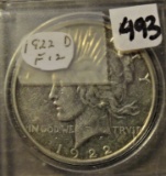 1922-D Peace Dollar