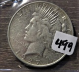 1927-D Peace Dollar