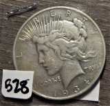 1934-D Peace Dollar