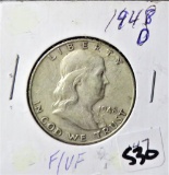 1948-D Franklin Half