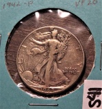 1942 Walking Liberty Half